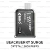 BIMO Crystal 12k Puffs- Blackberry Surge