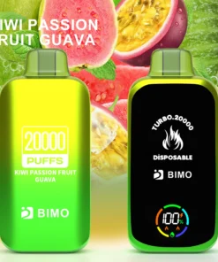 BIMO Turbo 20000 Puffs – Passion Fruit Kiwi Guava