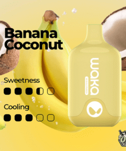WAKA SMASH 6000 PUFF – BANANA COCONUT