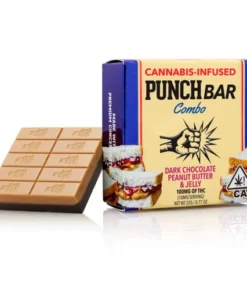 Punch Bar Dark Chocolate Peanut Butter & Jelly