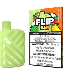 Flip Bar Disposable Vape Device - Straw Melon Ice And Straw Mango Ice