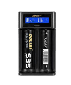Golisi I2 Smart USB Charger with LCD Screen (2 Bay)