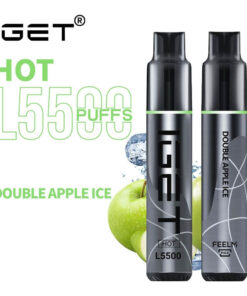 iGET HOT VAPE 5500 PUFF – DOUBLE APPLE ICE