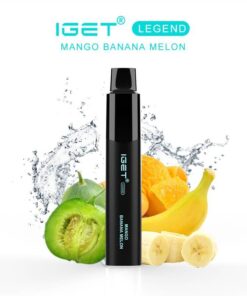 iGET LEGEND VAPE 4000 PUFF – MANGO BANANA MELON