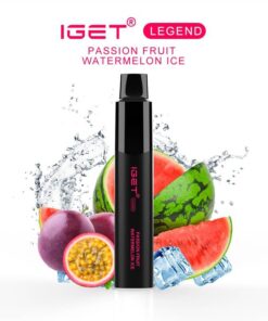 iGET LEGEND VAPE 4000 PUFF – PASSION FRUIT WATERMELON ICE