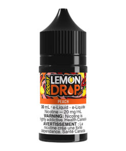 Lemon Drop Boost Salt Nic E-Liquid - Peach