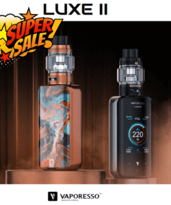 Vaporesso Luxe II 220W Touch Screen Kit with 8ml NRG-S Tank (Luxe 2)