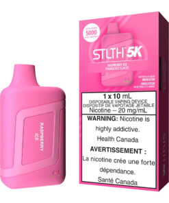 STLTH 5K Disposable Vape Device - Raspberry Ice