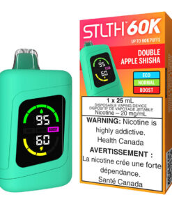 STLTH 60K Disposable Vape Device - Double Apple Shisha