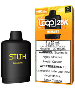 STLTH Loop 25K E-Liquid Pod Pack - Banana Ice