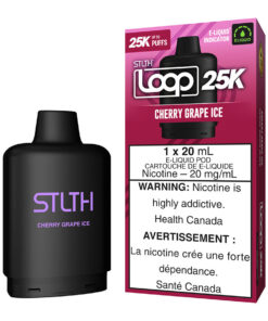 STLTH Loop 25K E-Liquid Pod Pack - Cherry Grape Ice