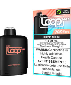 STLTH Loop Max E-Liquid Pod Pack - Juicy Peach Ice