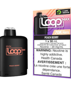 STLTH Loop Max E-Liquid Pod Pack - Peach Berry