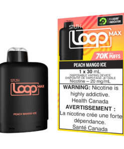 STLTH Loop Max E-Liquid Pod Pack - Peach Mango Ice