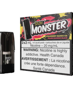STLTH Monster E-Liquid Pod Pack - Strawberry Mango Ice