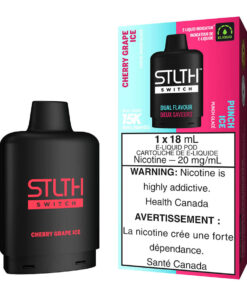 STLTH Switch E-Liquid Pod Pack - Cherry Grape Ice And Punch Ice