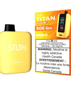 STLTH Titan Max Disposable Vape Device - Banana Ice