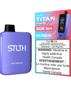 STLTH Titan Max Disposable Vape Device - Blue Peach Ice