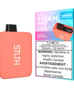 STLTH Titan Pro Disposable Vape Device - Punch Ice