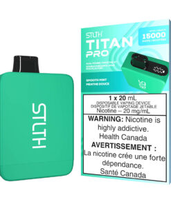 STLTH Titan Pro Disposable Vape Device - Smooth Mint
